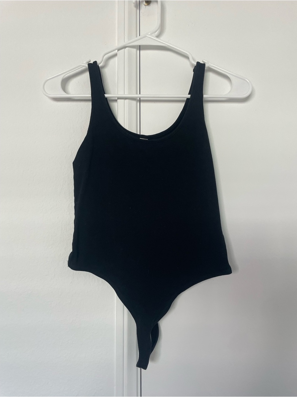 bp Black Tank One-Piece Bodysuit